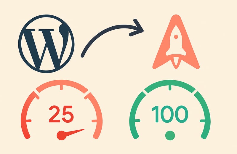 WordPress to a Modern Stack: A 6-Month Migration Playbook — Escape article illustration